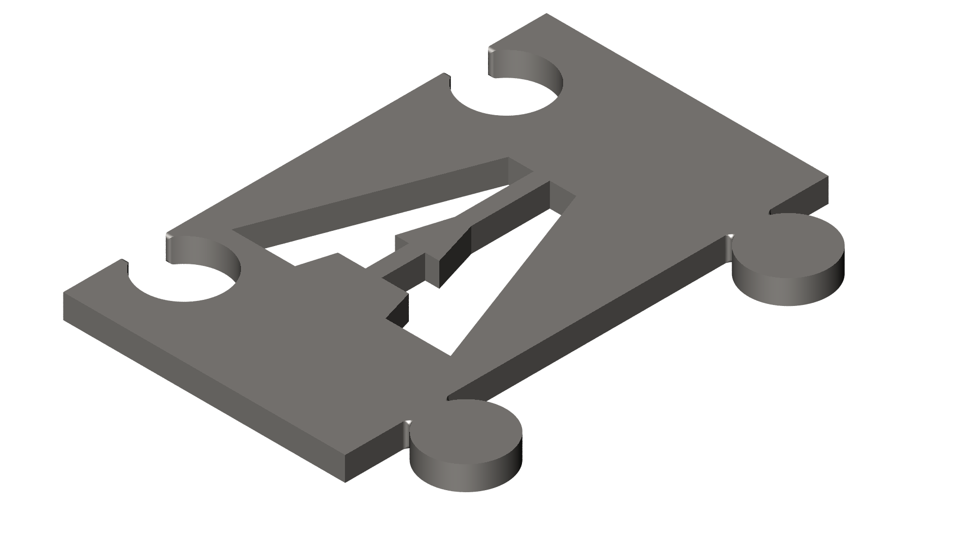Modular Alphabet Stencil