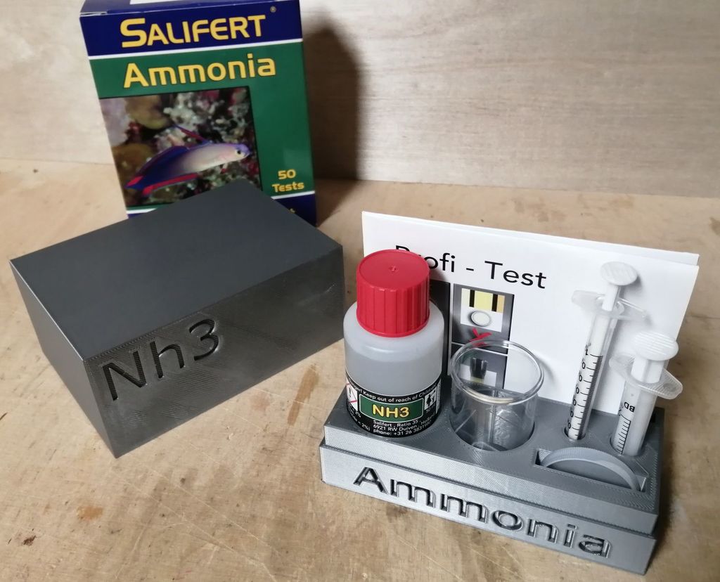 Salifert Profi Test Ammonia storage box