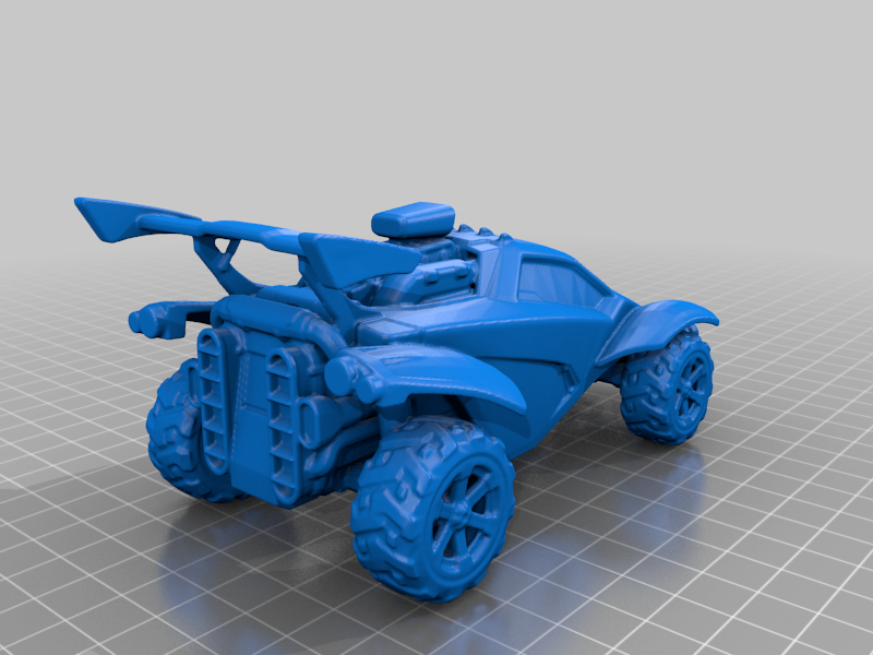 Octane Rocket League car (OG with stand by HaloFrontier)