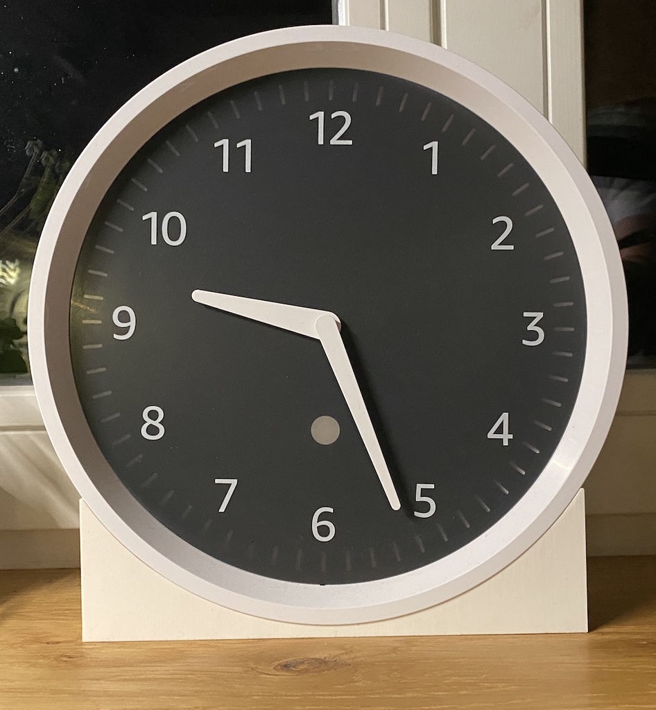 Alexa Wall Clock Stand