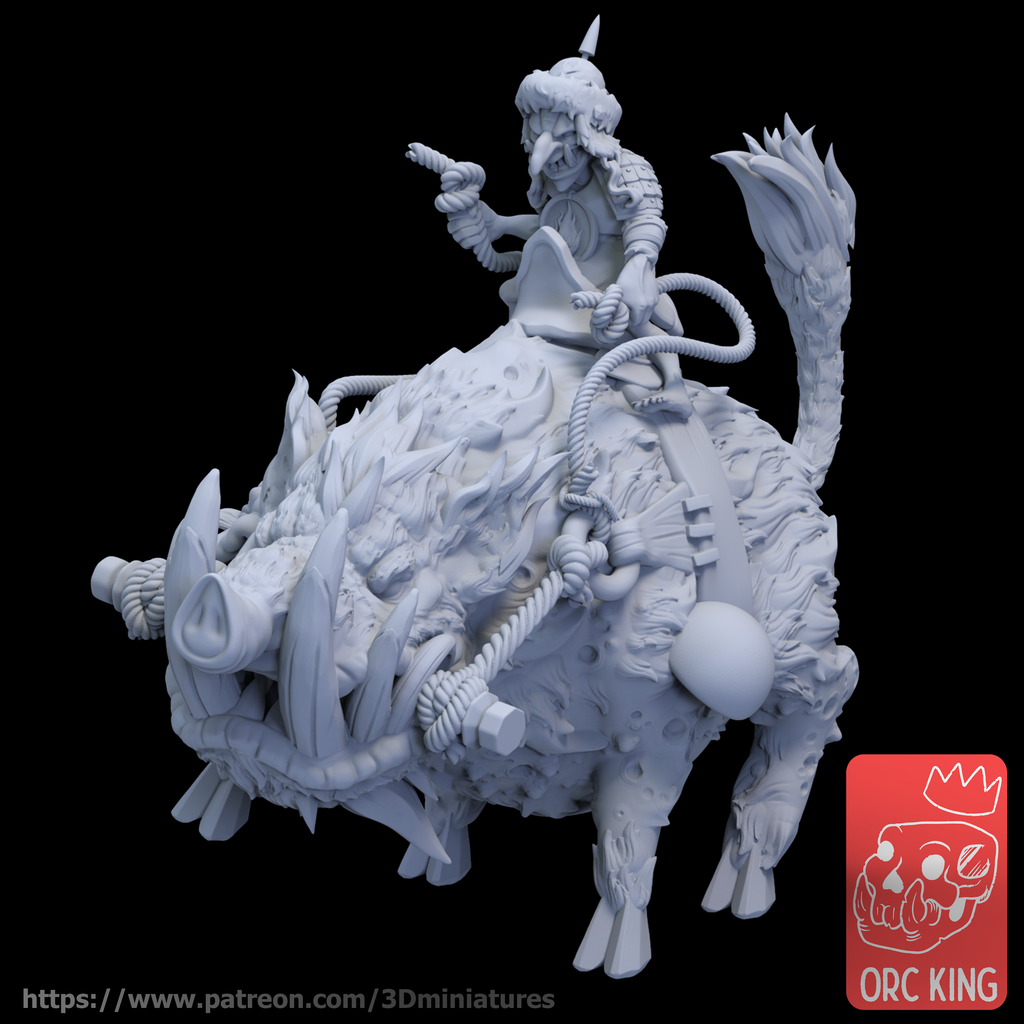 Orc King Patreon "Fungoloid Goblins" Thingiverse Exclusive