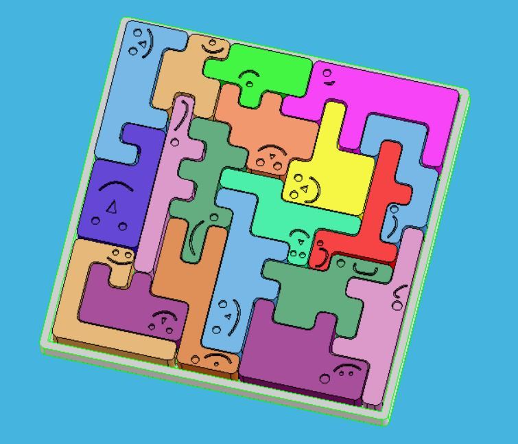 Baby puzzle game