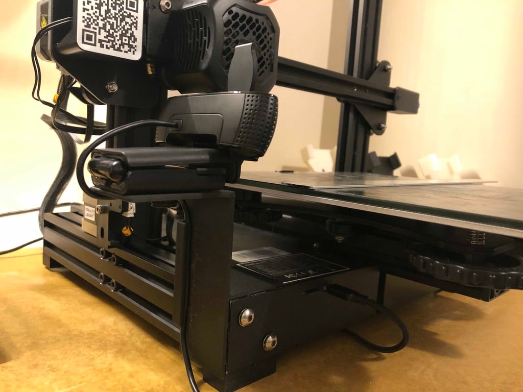 Webcam Mount Compatible with Creality Ender 3 V2 and Logi C920s