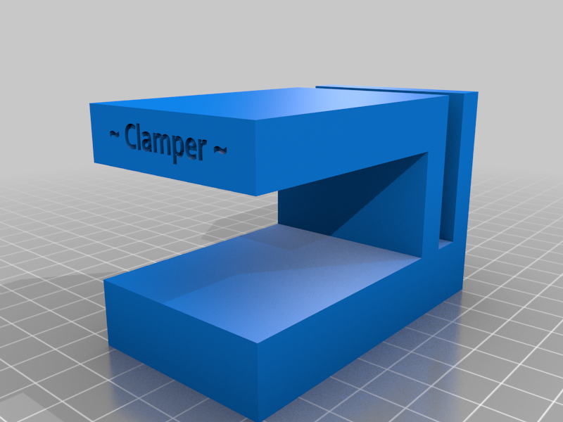 Clamper for the Desk Modesty (UPLIFT Desk) v2.0