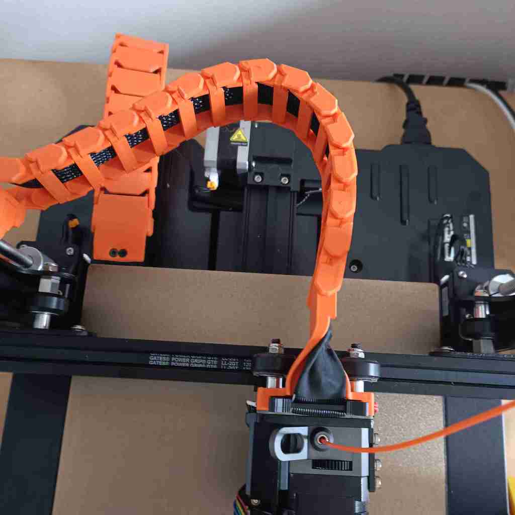  Ender 3 S1 Pro - Extruder Cable Chain