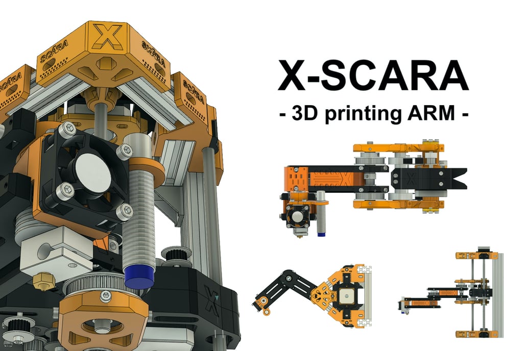 X-SCARA - 3D printing ARM