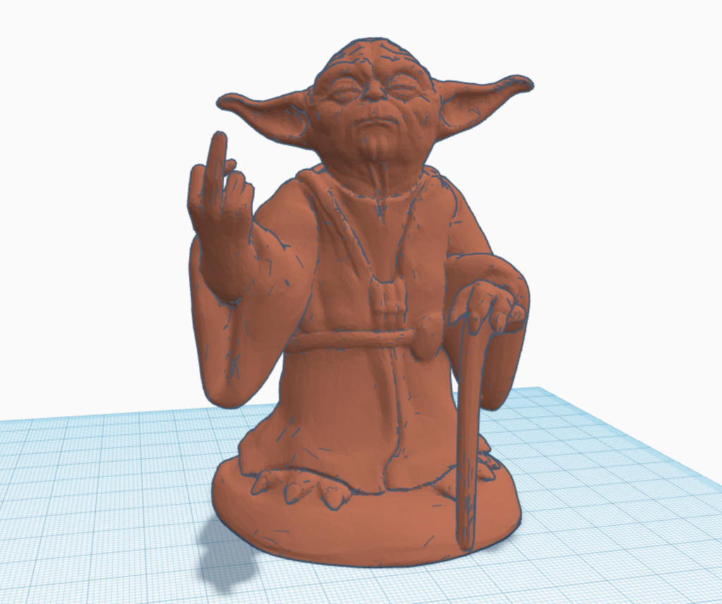 Middle Finger Yoda