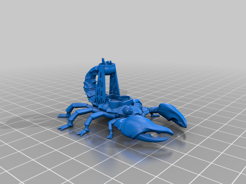 Scorpion Ship - Spelljammer