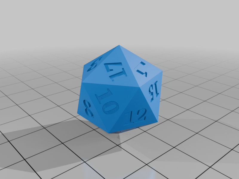 D20 TMNT Shell with Turtle word