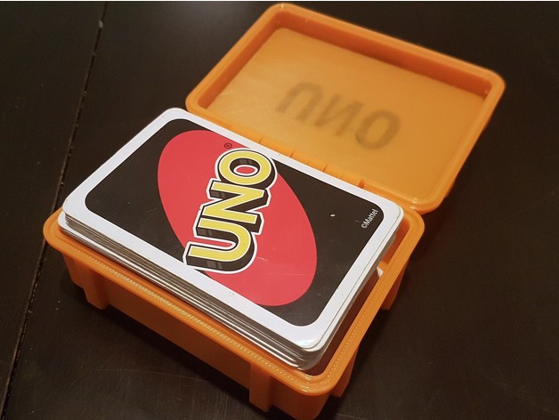 Rugged Box For Uno Game Card