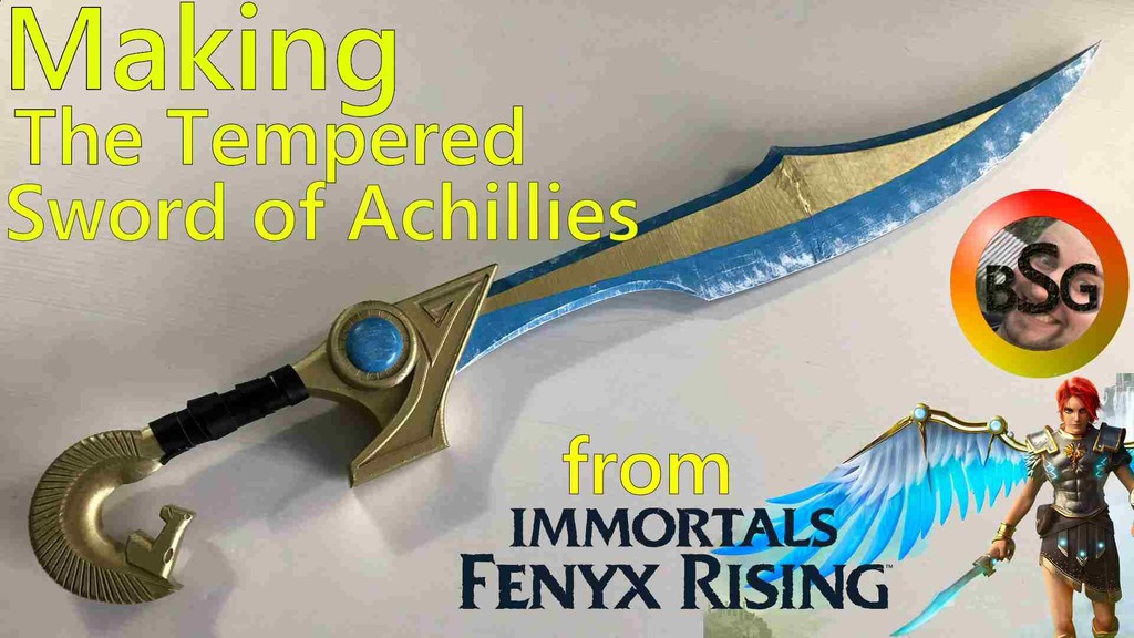Tempered Blade of Achillies from Immortals Fenyx Rising