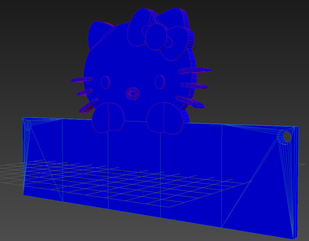 Hello Kitty Name Plate