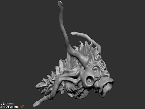 Miniatura 6 do modelo 3D Aboleth Token