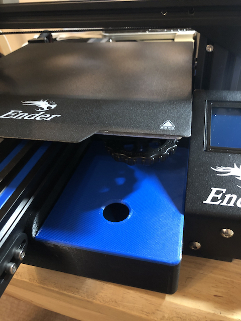 Simple Lid for Front Drawer (ender 3 pro) designed by n6sxb