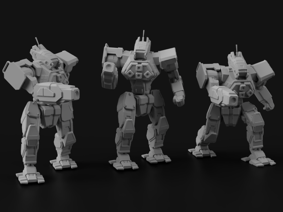 Image of WLF-1 Wolfhound for Battletech
