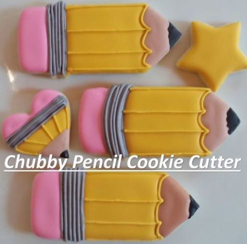 Chubby Pencil Cookie Cutter