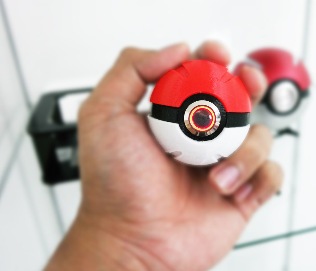 Pokeball from Pokemon (lights up with electronics)