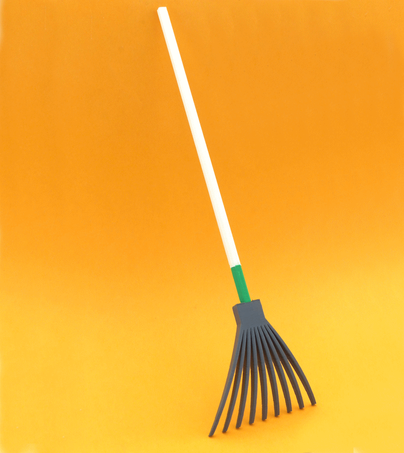 Leaf Rake Concept Model - 3-Color