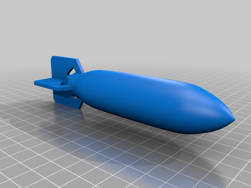 Scale 500lb Bomb for FliteTest P47