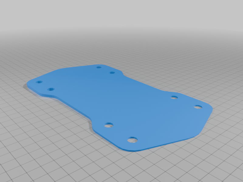 Sabfoil mast to board shim plates 1.5 and 0.8 degrees