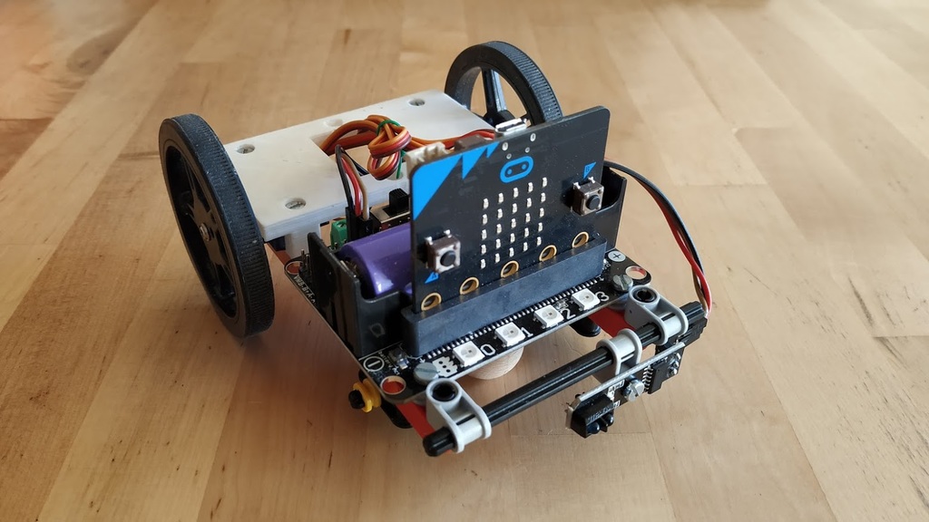 Microbit + Lego robot