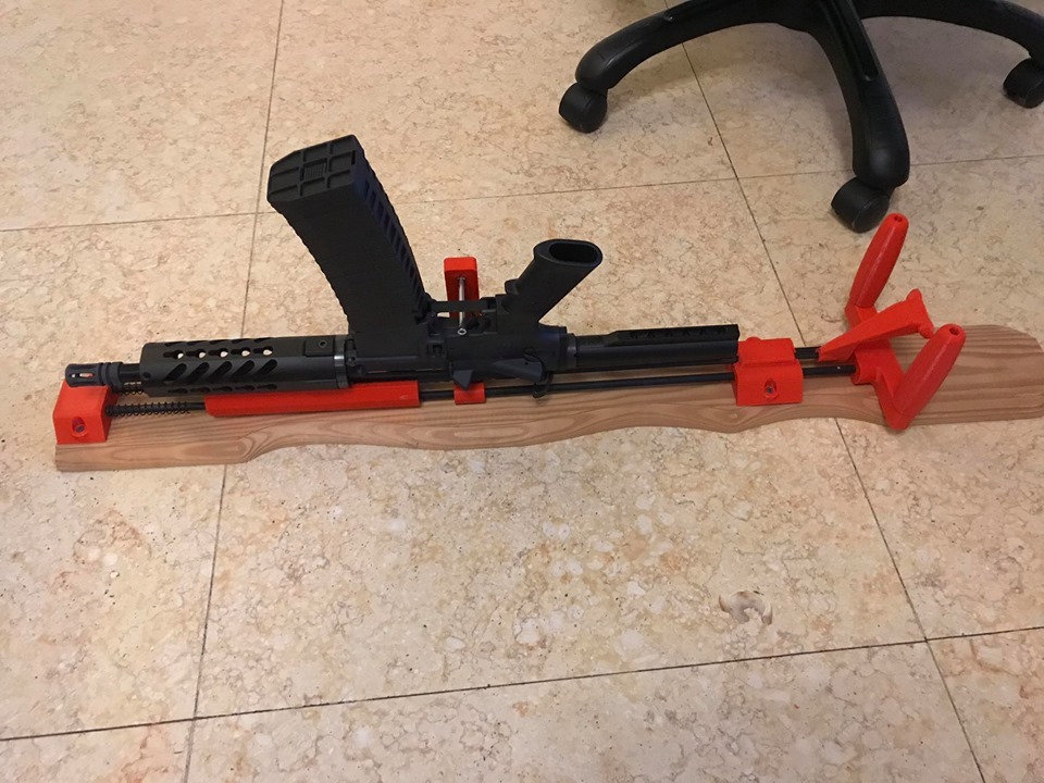 Bump Sled (fits any top mounted P-Rail Airsoft rifle or pistol)