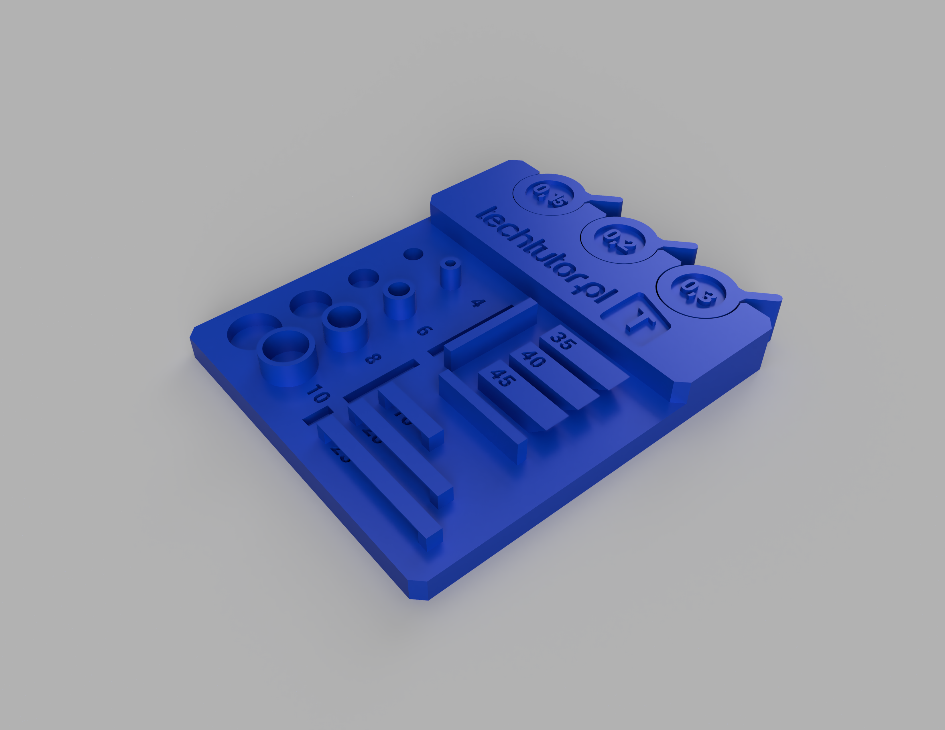 All-In-One Tester for 3D Printers by techtutor