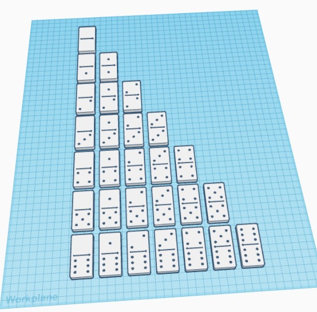 Basic 6-6 Domino set
