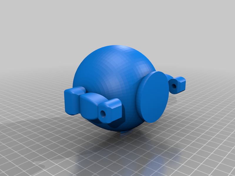 SPHERICAL BOX ROBOT WITH HANDS