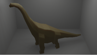 Low-Poly Brachiosaurus