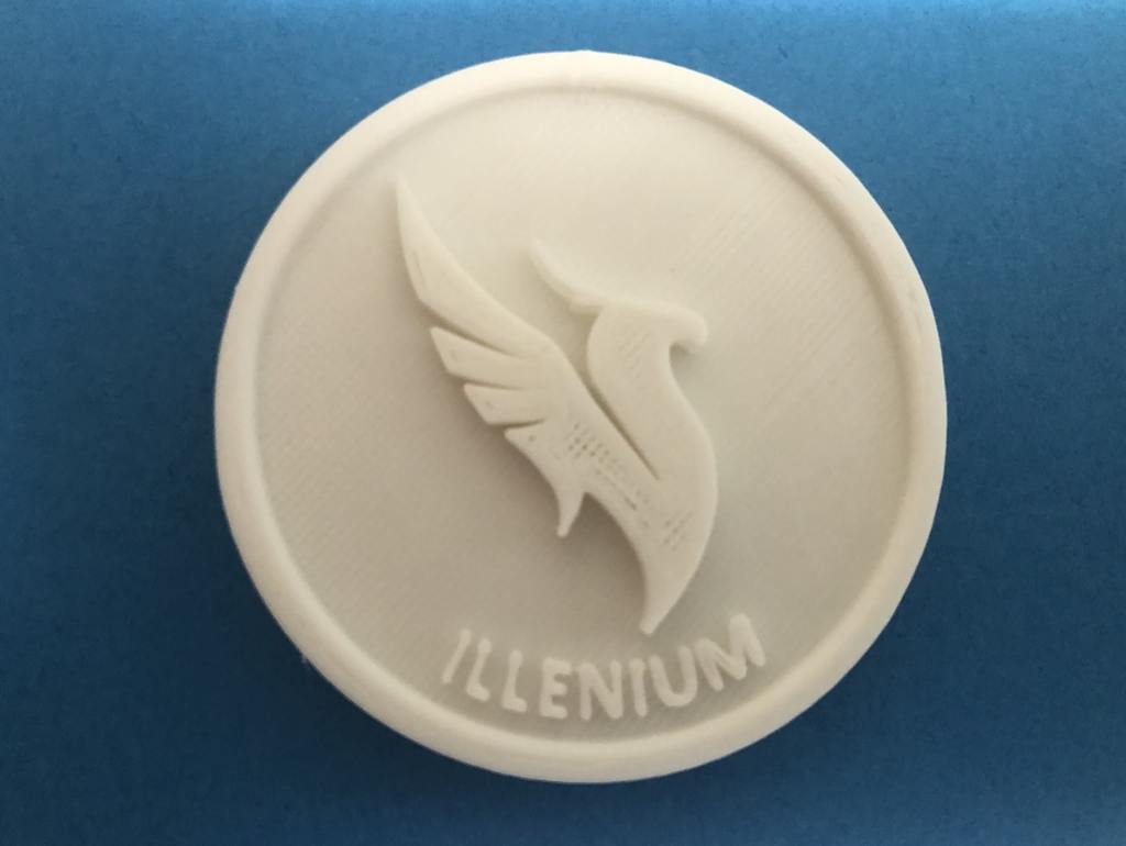 Illenium Logo Coin