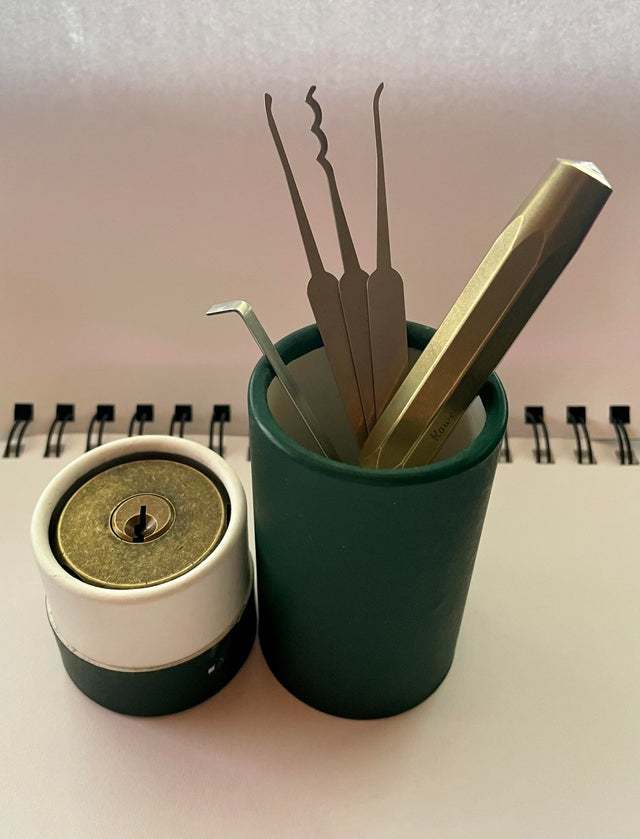 Cylinder Lock Pen/Pick Holder