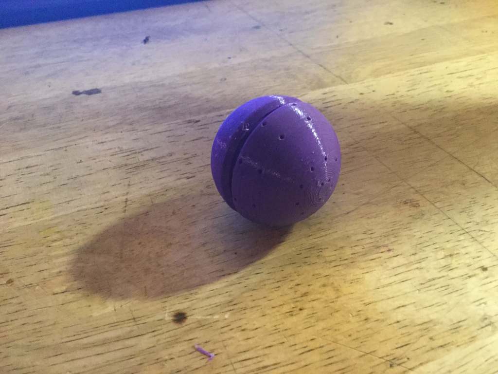 Refillable and Unscrewable Catnip Ball Cat Toy