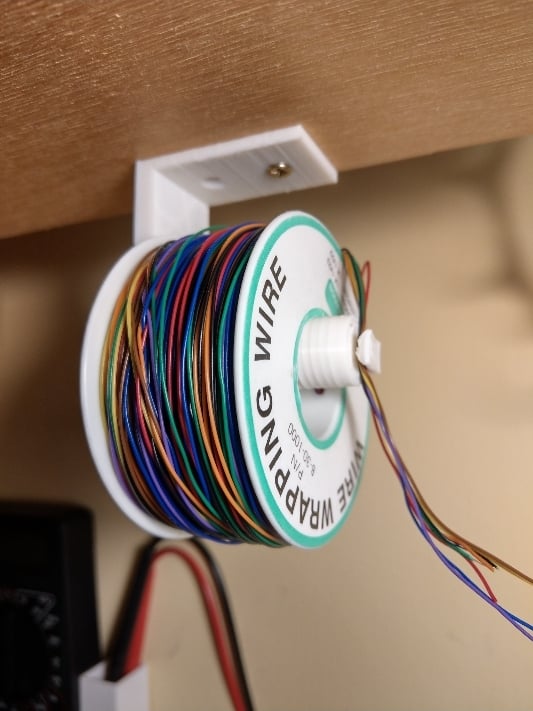 Wire spool holder 