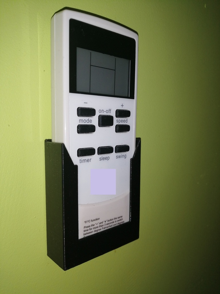  Electrolux portable air conditioner. Remote control holder.
