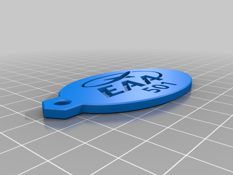 EAA keychain Experimental Aircraft Association