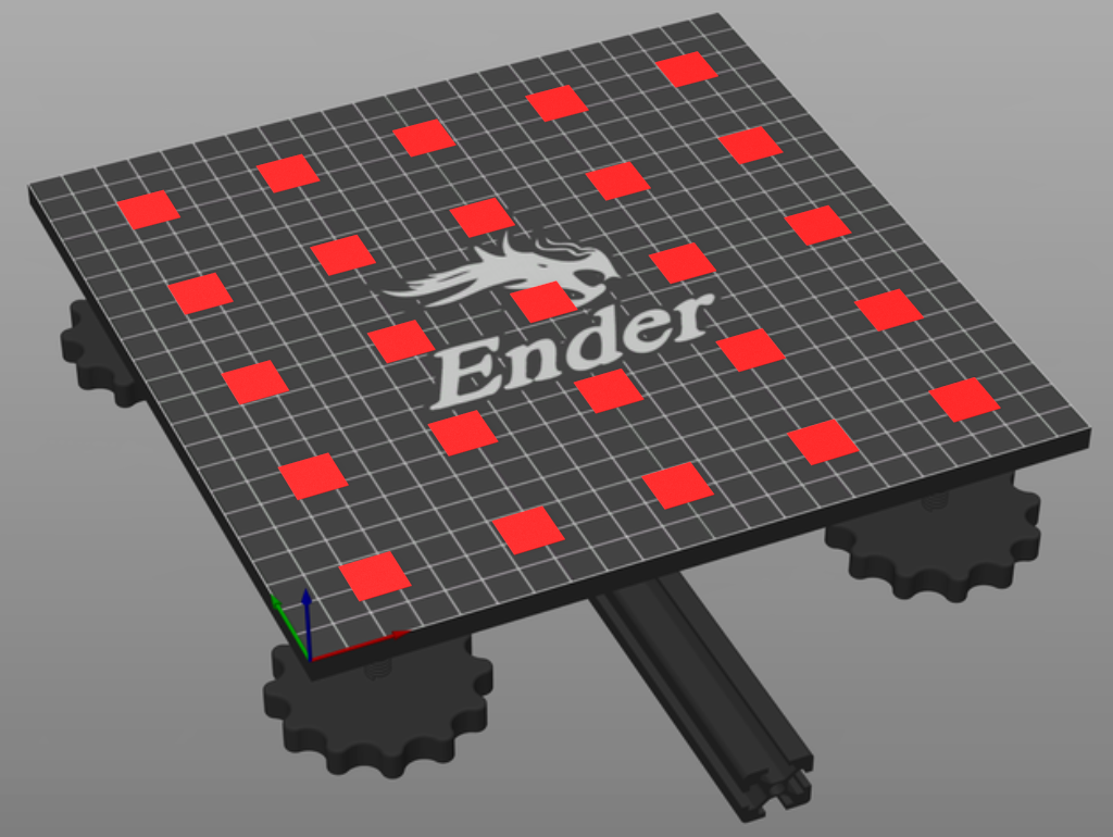 Ender 3 5x5 TEST (bed leveling)