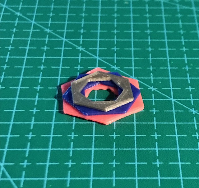 3 Color Test Print Cake