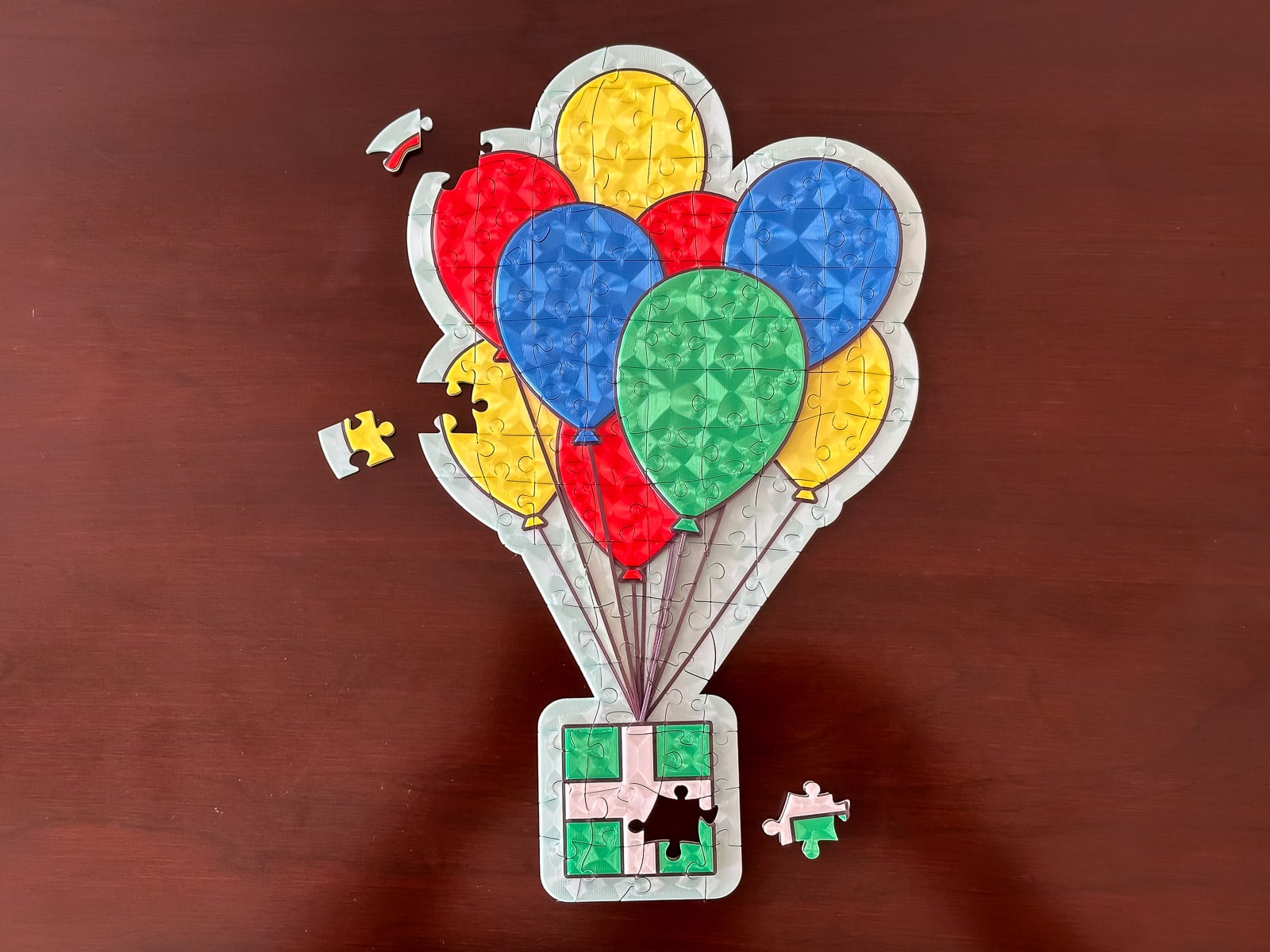 Jigsaw Puzzle Design Kit with Sample Balloon Puzzles
