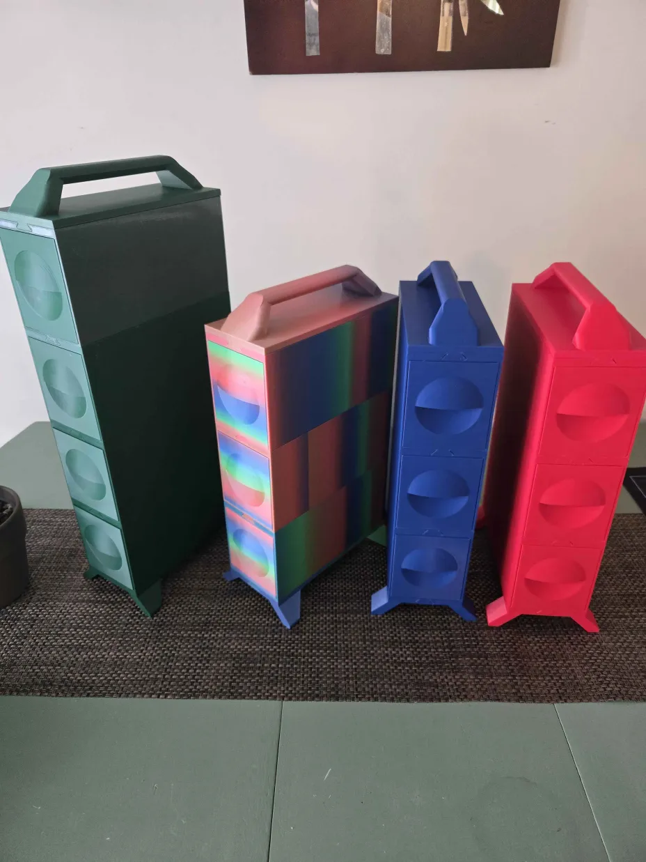 Miniatura 2 do modelo 3D MTG Modular Storage