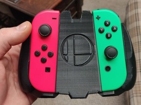 Super Smash Bros. Joycon Controller Grip