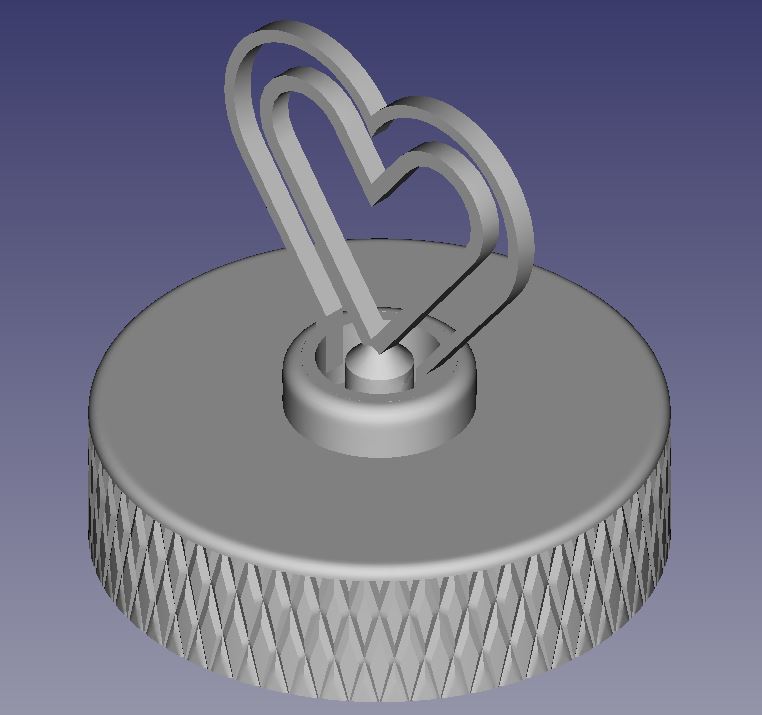 Rotating Heart decoration