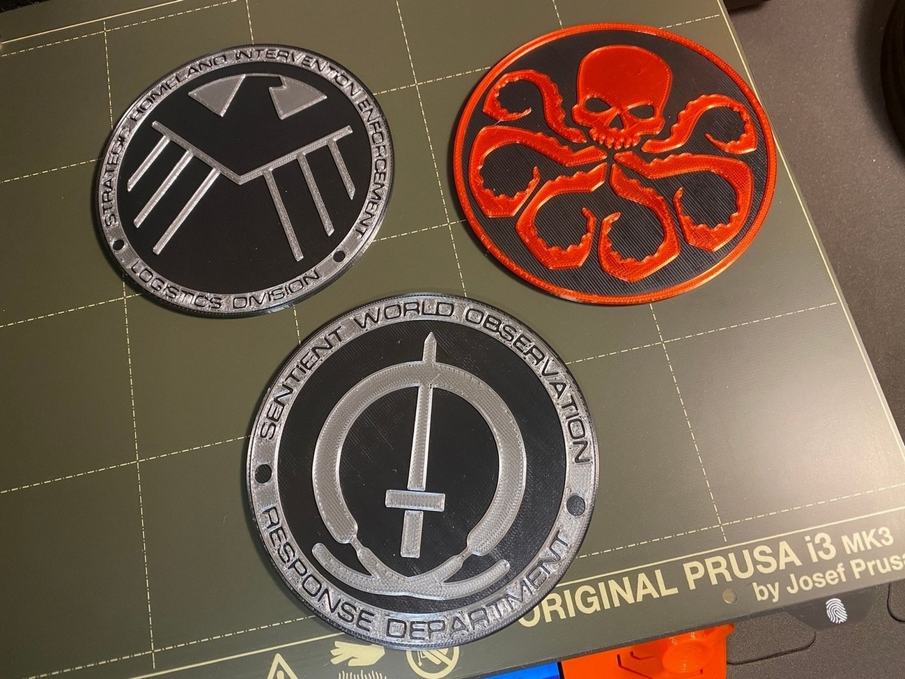 SHIELD, SWORD, & HYDRA Coasters