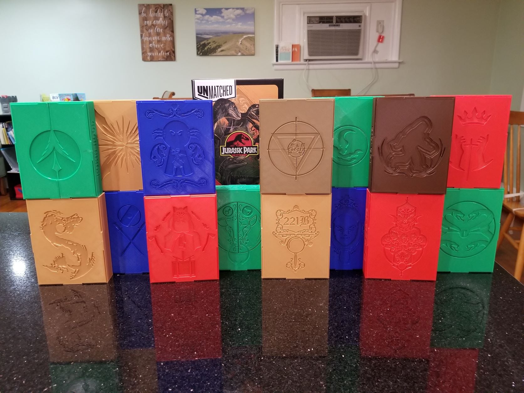 Unmatched (Board Game) Character Boxes