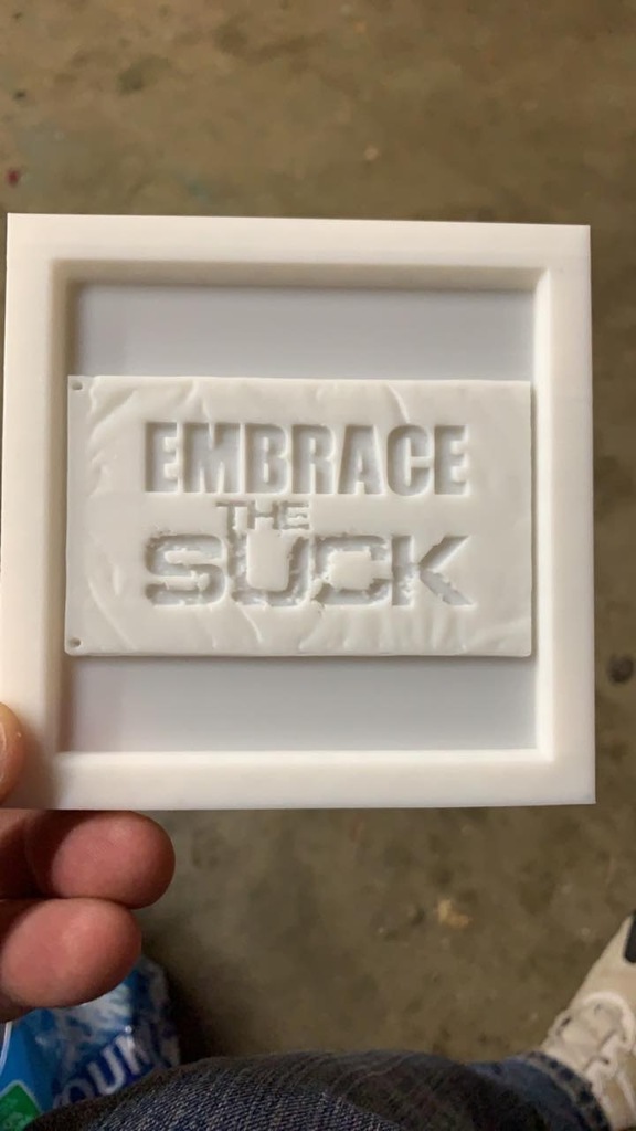 Embrace the Suck window