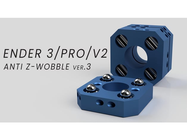 Ender 3Prov2 Z Axis Anti Wobble Nut Direct Drive
