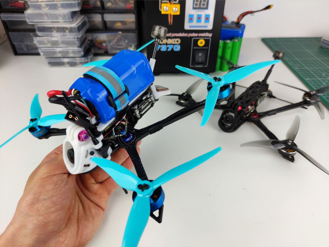 The #MiniLongRange - 5" Ultralight FPV [Beta Version]