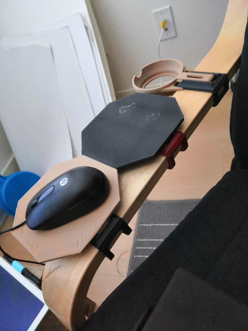 IKEA Armchair Mouse Caddy