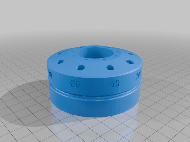 Rotating Screwdriver Stand -Top with washer holder