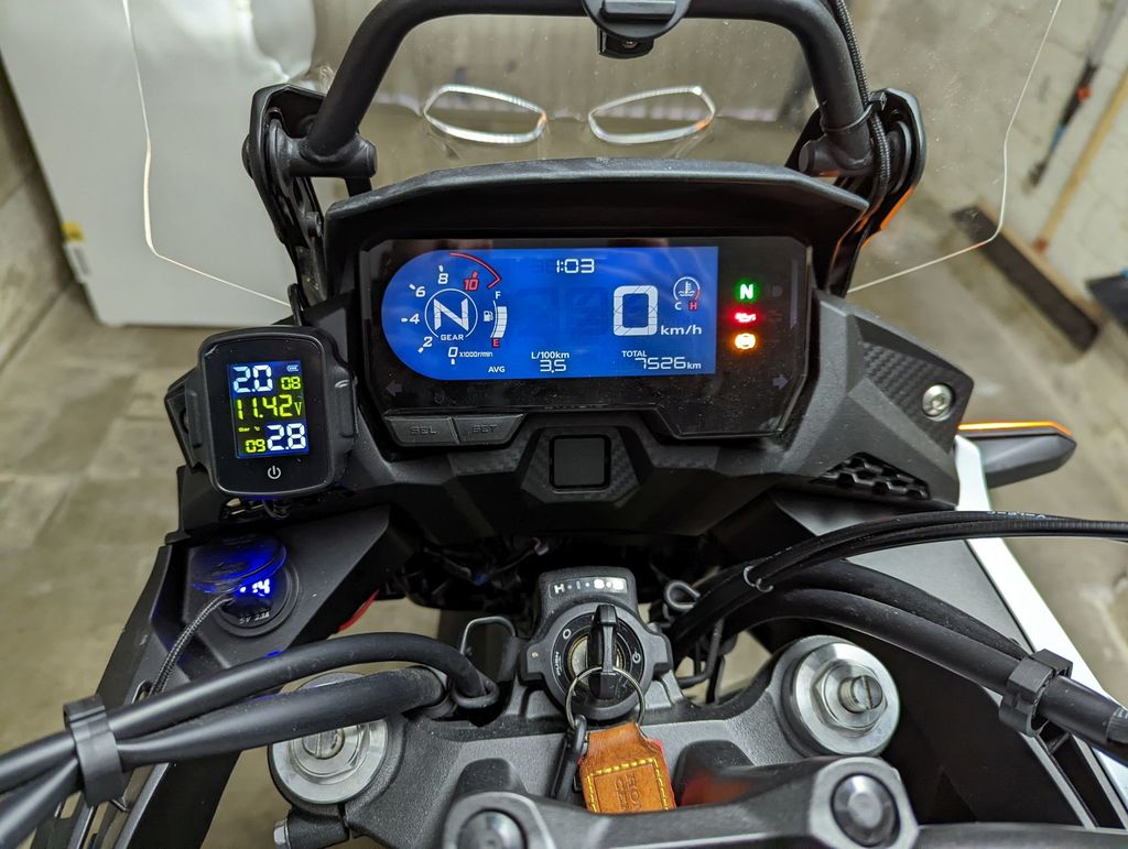 Honda CB500X adapter bracket for TPMS